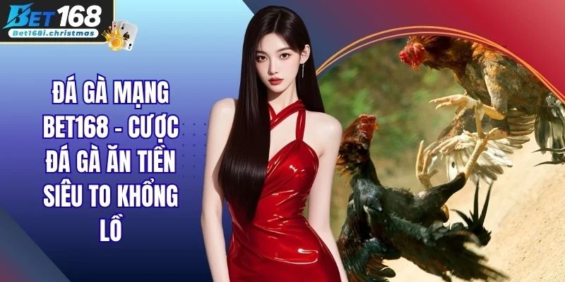 Đá Gà Mạng Bet168 - Cược Đá Gà Ăn Tiền Siêu To Khổng Lồ
